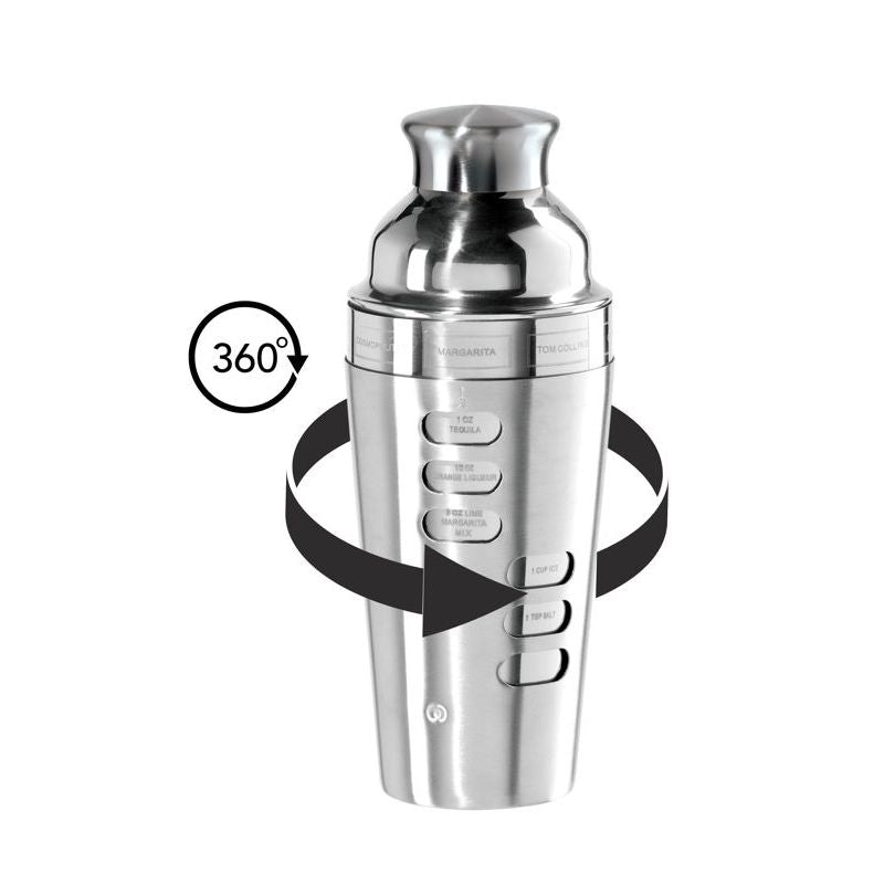 Bar™ Dial A Drink™ Cocktail Shaker