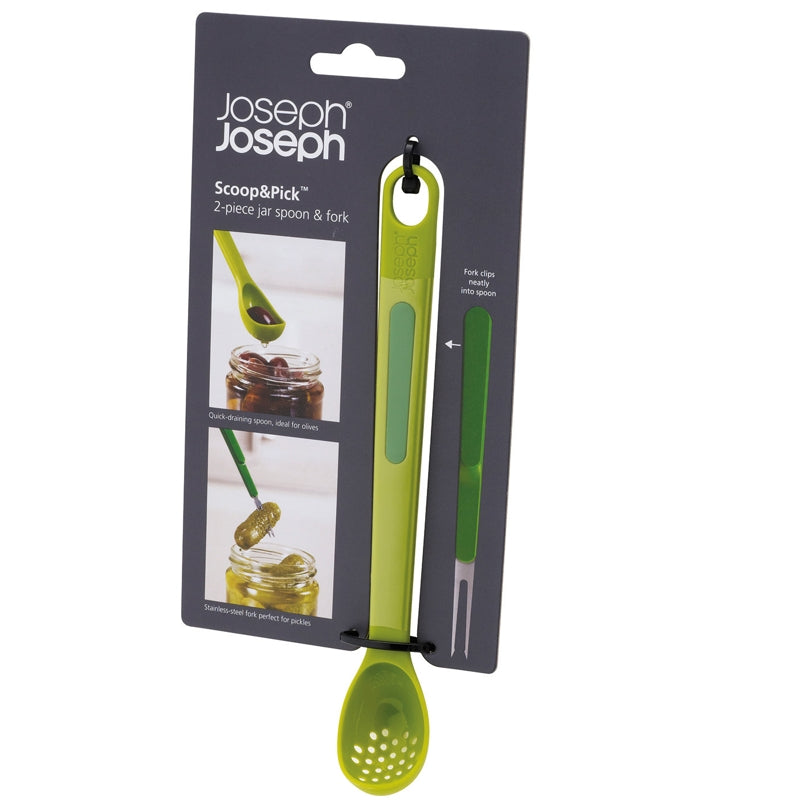 Joseph Joseph Scoop&Pick™ Jar Spoon & Fork
