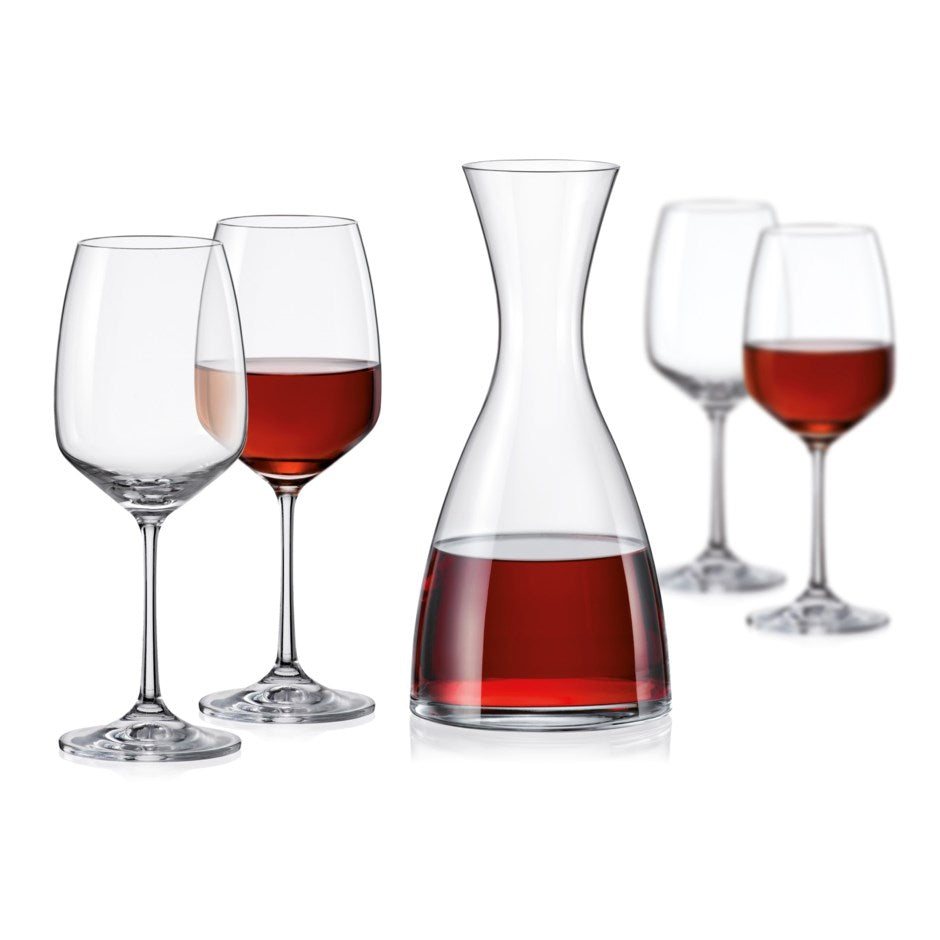 Giselle Wine Set - Decanter, 4 glasses